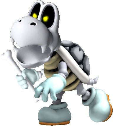 bone turtle mario