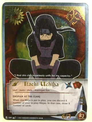 1678 FOIL SUPER RARE Naruto Karte MIFUNE Raido Meister 