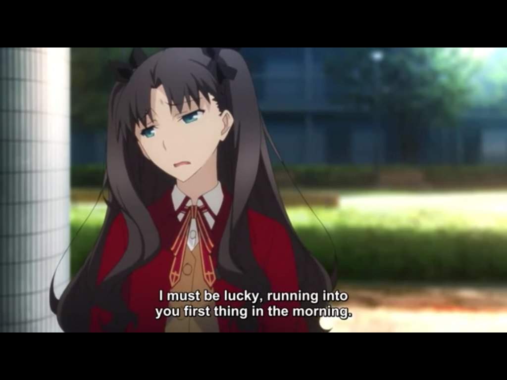 Rin tohsaka angry