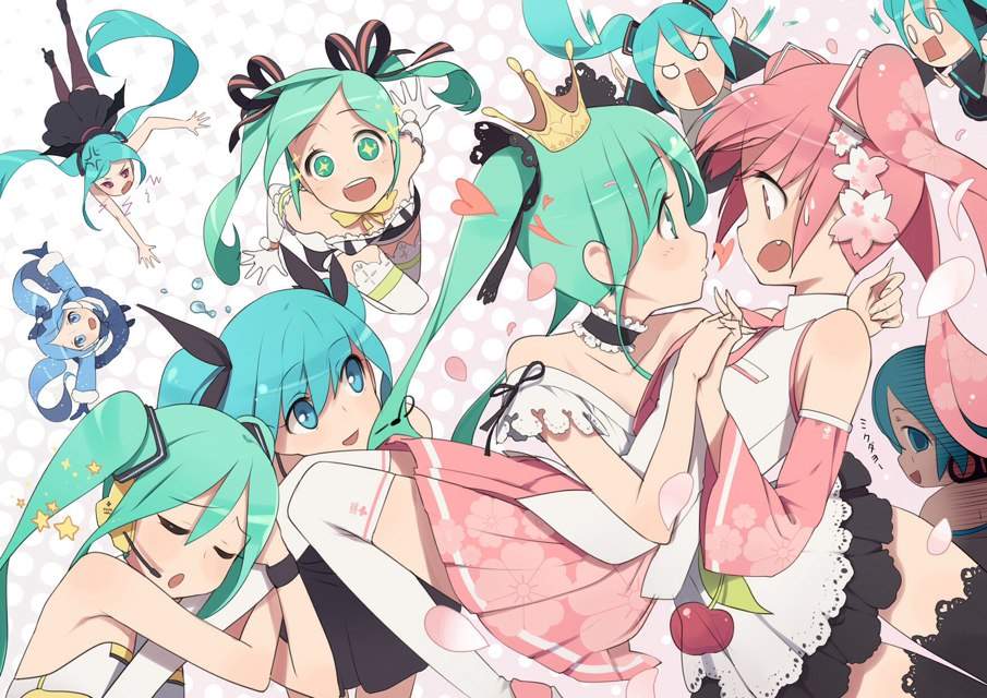 Hatsune Miku And Friends Anime Amino