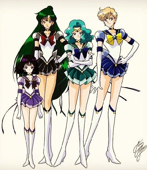 Sailor Scouts Animated Super Forms! 