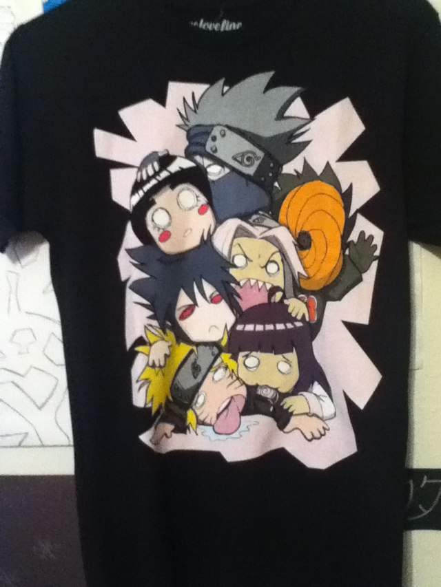 hot topic shirts anime