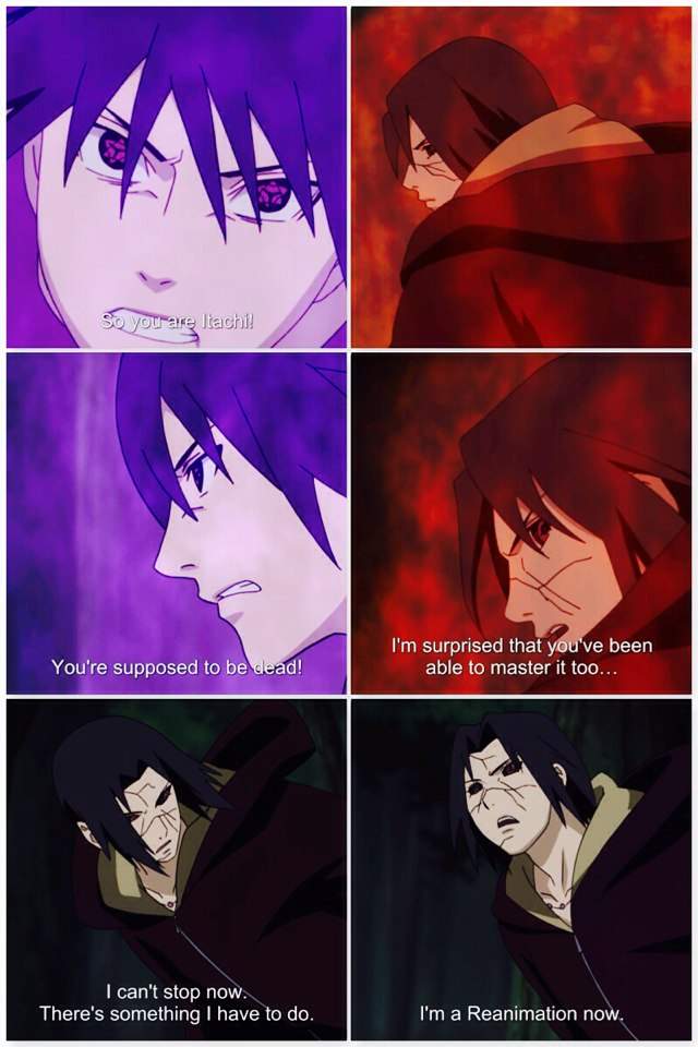 Sasuke sees ‼️Edo Itachi | Anime Amino