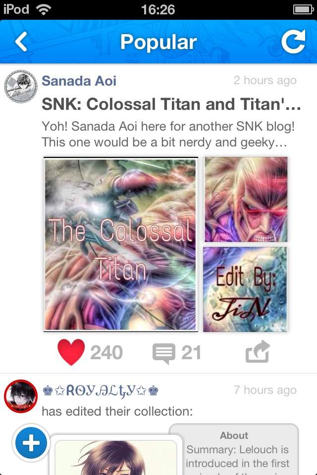 SNK: Colossal Titan and Titan's Deconstruction | Anime Amino