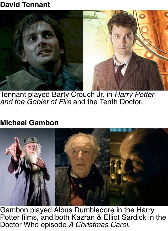 Harry Potter Actours Who Appeared In Doctor Who Doctor Who Amino