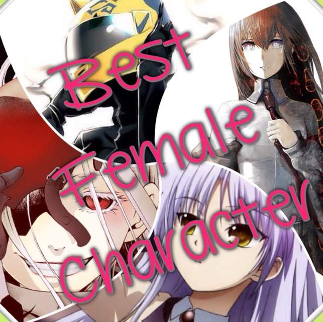 Best Female Character Anime Amino