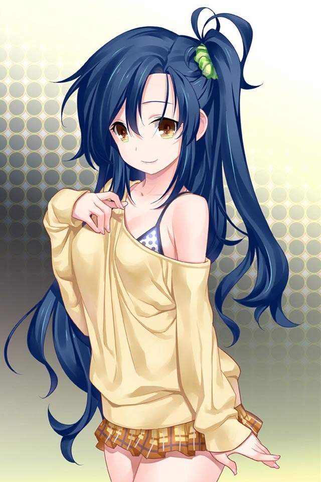 hot sexy cute anime school girl
