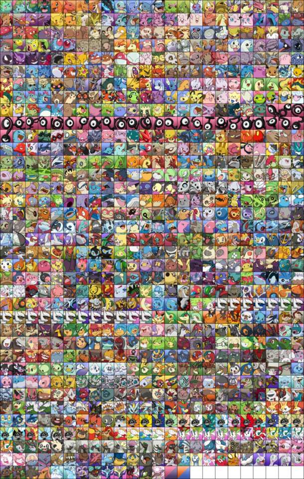 Pokemon National Pokedex 2014 Anime Amino