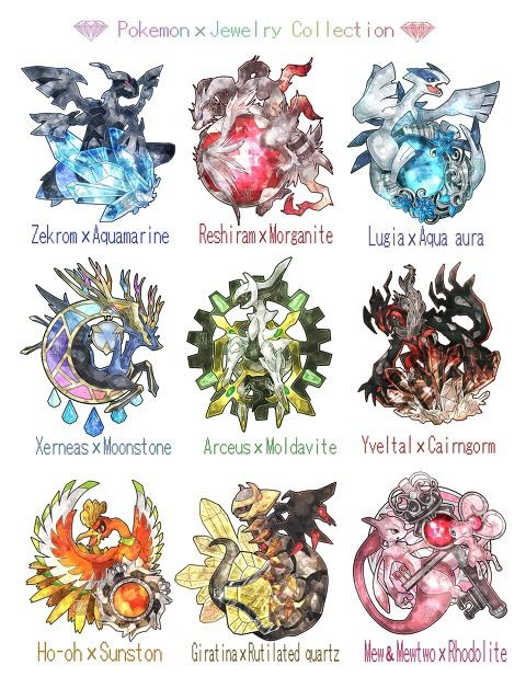 Pokemon x Gemstones | Anime Amino