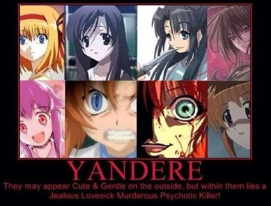 Most Popular Yandere Character | Anime Amino