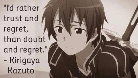 Sword Art Online Quotes Anime Amino