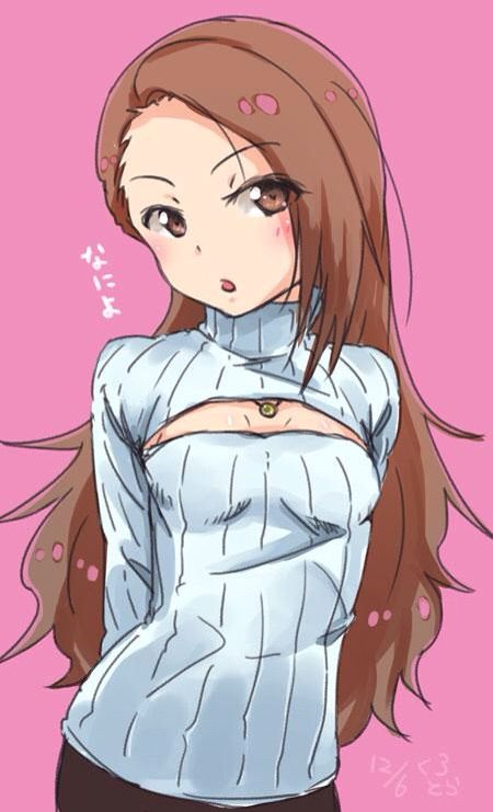 turtleneck sweater anime