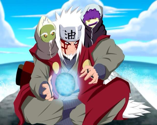 ofubito naruto and jiraiya