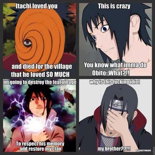 Itachi OMG Moment | Anime Amino