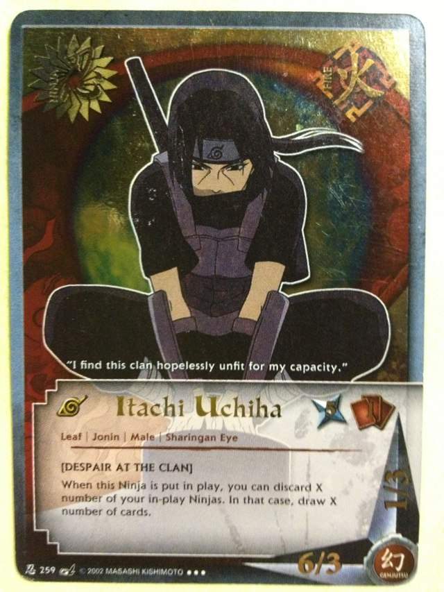 valuable naruto cards