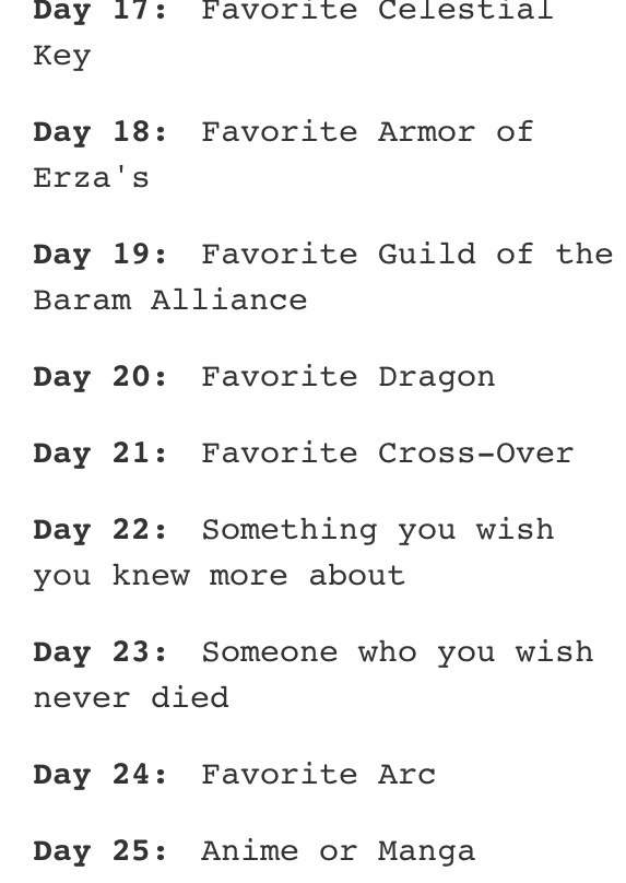 Fairy Tail 30 Day Challenge Anime Amino