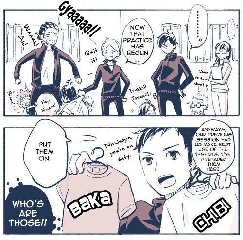 Haikyuu comic | Anime Amino