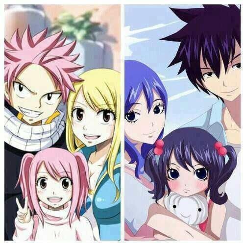 Natsu & Lucy / Gray & Juvia | Anime Amino